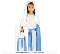 Disfraz Niña Virgen María Pesebre Navidad Fiestas Guirca Poliéster Multi 3-4