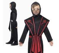 Disfraz Ninja Infantil Artes Marciales Disfraz Ninjas Conjunto Siglos 4-12