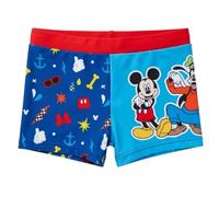 Disfraz niño Disney Mickey Mar Baño Boxer Piscina Meses Años Niño Parigamba Trajes Natación Braga Bebé Niños Ropa Regalo, Mickey Azul, 24 Meses