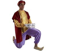 Disfraz o traje Paje del Rey Baltasar extra adulto