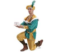 Disfraz o traje Paje del Rey Melchor extra adulto
