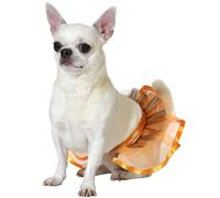 Disfraz o Tutú naranja para perro