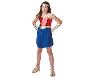 Disfraz oficial de la Liga de la Justicia de DC Comics, de Rubie's, Wonder Woman, disfraz para niño