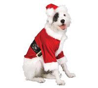 Disfraz Oficial de Papá Noel de Rubie's para Perro, Disfraz de Navidad para Mascotas, Talla Grande para Halloween, Halloween