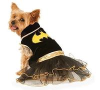 Disfraz Oficial de Rubie'S DC Comics Batgirl para Perro, Vestido tutú, tamaño: Cuello a Cola Mediano de 15 Pulgadas, Pecho 17 Pulgadas, Halloween, Halloween