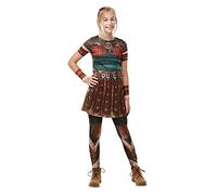 Disfraz oficial de Rubie's de How to Train Your Dragon Astrid para niños, edad de 9 a 10 años