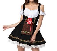 Disfraz Oktoberfest Para Mujer, Vestido Tradicional Sexy De Estilo Folk Cosplay Baviera Uniforme Carnaval Cerveza