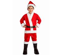 DISFRAZ PAPA NOEL INFANTIL TALLA 7-9
