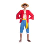 Disfraz para Adultos One Piece Luffy (5 Piezas)