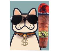 Disfraz para mascotas - Disfraz de gato | Disfraz de Hip Hop para mascotas | Disfraz para mascotas | Disfraz para mascotas | Disfraz para mascotas | Cat Dog Necklace And Sunglasses