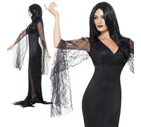 Disfraz para Mujer Grim Reaper Vestido Negro Immortal Soul Disfraz de Halloween