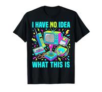 Disfraz para niños y niñas con Texto en inglés I Have No Idea What This Is 90s Boys 80s Camiseta