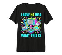 Disfraz para niños y niñas con Texto en inglés I Have No Idea What This Is 90s Boys 80s Camiseta Premium