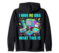 Disfraz para niños y niñas con Texto en inglés I Have No Idea What This Is 90s Boys 80s Sudadera con Capucha