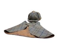 Disfraz para Perro - Algodón 35x22x2cm | Traje Mascota | Chaqueta Canina | Conjunto Adorable con Sombrero, Tejido Suave para Halloween, Fiestas Y Pequeños Animales