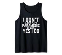 Disfraz paramédico de Emergencia médica Avanzada EMT Field Medic Camiseta sin Mangas