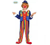 Fiestas Guirca Disfraz de Payaso Smile para niño