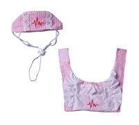 Disfraz peculiar de enfermera y gato, cómodo disfraz para mascotas, lavable a máquina, perfecto para cumpleaños, fiestas temáticas, fiestas, uniforme para mascotas