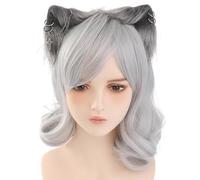 Disfraz peludo de gatito de lobo para cosplay, cosplay, dibujos animados, Halloween, disfraz de dibujos animados, disfraz de rol, fiesta de graduación, espectáculo en vivo, sombrero