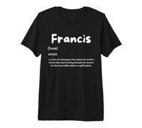 Disfraz Personalizado de Francis Definition para Francis Camiseta Premium
