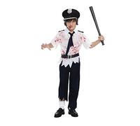 DISFRAZ POLICIA ZOMBI TALLA 7-9