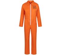 Disfraz Preso Mono Naranja Disfraz Carcelero Mono Halloween Men Traje Hombre Mujer Piloto Costumes Women Costume Prisionero Talla M Prisionera Xs Disfrazes Completo Adulto De Presa S Agente Secreto