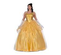 Disfraz Princesa Bella Encantada M (Vestido, guantes y enaguas)