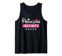 Disfraz Princess Security Princess Princess para Fiesta de Halloween para niñas Camiseta sin Mangas