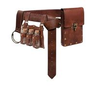 Disfraz renacentista para hombre, disfraz de pirata medieval para Halloween, con bolsillos para cinturón, paquete de fannys, accesorios de disfraz de vikingos para cosplay, 4 (Reino Unido), M, Mass