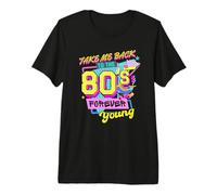Disfraz Retro Vintage de Halloween de los 80 para llevarme de Vuelta a los 80 Camiseta Premium