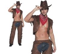 Disfraz Sexy De Vaquero Para Hombre, Stripper, Noche De Novias, Sueño De Vaquero