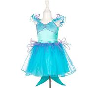 Disfraz Sirenita Maryna - Vestido brillante con falda de tul - Souza - Para niñas de 5 a 7 años (110-122 cm)