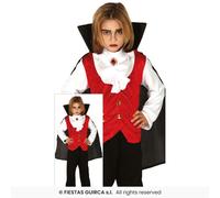 Disfraz Vampiro Clásico Dracula Halloween Para Niños Multi 3-12 Años