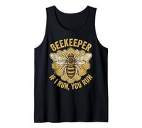 Disfraz Vintage de Apicultor If I Run You Run para Hombre Camiseta sin Mangas