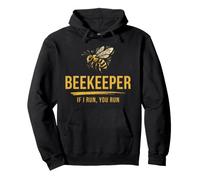 Disfraz Vintage de Apicultor If I Run You Run para Hombre Sudadera con Capucha