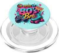 Disfraz Vintage de los 80, Divertido Disfraz de Fiesta de los Ochenta, Nostalgia de los 80 PopSockets PopGrip para MagSafe