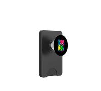 Disfraz Vintage de los años 80 con corazón I Love The 80s Girl PopSockets PopWallet para MagSafe