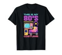 Disfraz Vintage de Regreso a los 80, Retro, Este es mi Disfraz de los 80 Camiseta