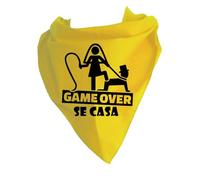 Disfrazjaiak Pañuelo Para Despedidas Game Over Se Casa - Complementos Despedidas