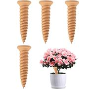 Disfruta de la hidratación perfecta para tus plantas con nuestro irrigador de plantas de terracota y el dispositivo de agua de terracota. Pike evita daños en las raíces | Planta Terracota Wat