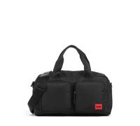 Disfruta de la máxima flexibilidad en tus viajes con la bolsa de fin de semana HUGO BOSS Ethon 3.0, fabricada en poliéster resistente que combina suavidad y durabilidad. Pensada para el hombre moderno