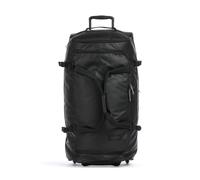 Disfruta de la máxima libertad para viajar con la Eastpak Duffel Pack L, fabricada con poliéster resistente y repelente al agua que aguanta cualquier aventura. Esta bolsa versátil cuenta con tirantes