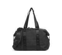 Disfruta de la máxima versatilidad con la bolsa de fin de semana Mini de Rains, hecha de poliuretano recubierto suave y poliéster que garantizan durabilidad y estilo. Esta bolsa ligera de 20 litros ti