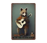 Disfruta De La Soledad De La Música Cartel De Chapa Decoración Pared Muestra Placa Vintage Metal Cartel para Garaje Hogar Jardín