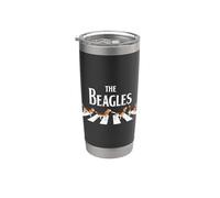 Disfruta de los Beagles Squad Cool Funny Dogs Graphic Cool Designs Vaso térmico de acero inoxidable de doble pared