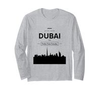 Disfruta de los tés gráficos novedosos de Dubai UAE y diseños geniales Manga Larga