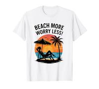 Disfruta de relajantes días de verano con Beach Vibes Camiseta