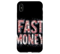 Disfruta del ajetreo con esta apelación de dinero rápido Carcasa para iPhone XS Max