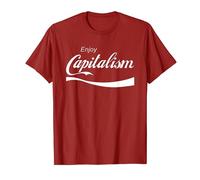 Disfruta del capitalismo para los amantes del emprendedor y del dinero Camiseta