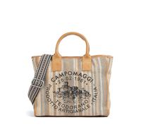 Disfruta del encanto atemporal del lienzo con este bolso Campomaggi, que combina a la perfección un estilo casual con un diseño práctico para la mujer moderna y con estilo. Fabricado con lienzo suave